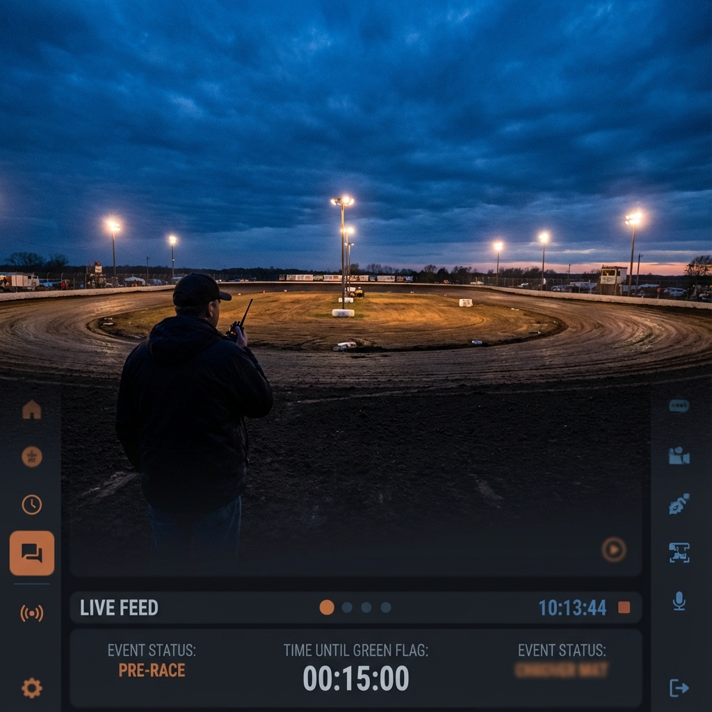 Driven By Dirt track administration and race-night experience